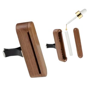 Wood  Car Care Diffuser | Sweet Ourika | Natural
